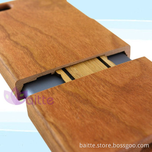 OEM carving OEM design fatory wood phone case for IPHONE